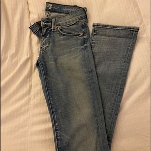 7 For All Mankind Straight Leg Jeans